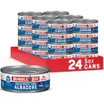 Bumble Bee Solid White Albacore Tuna in Water, 5 oz Can (Pack of 24) - Wild C...