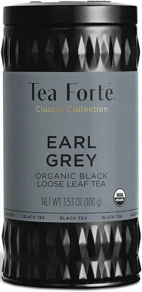 Tea Forte' Black Tea Earl Grey Bergamot and Marigold BIO 100 grams