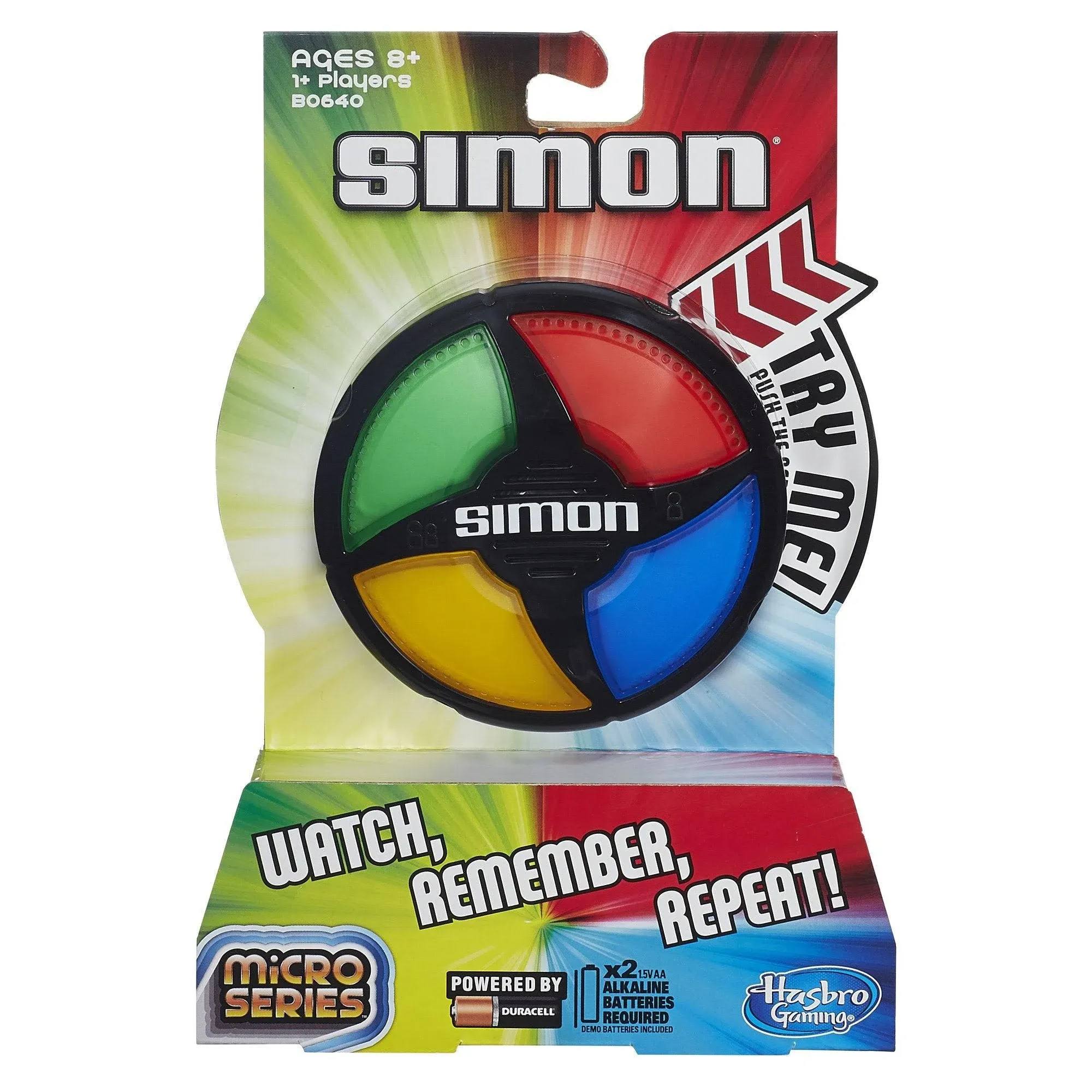 Hasbro Gaming Simon Micro Series Game, Single