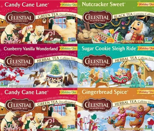 Celestial Seasonings Holiday Tea Variety Pack