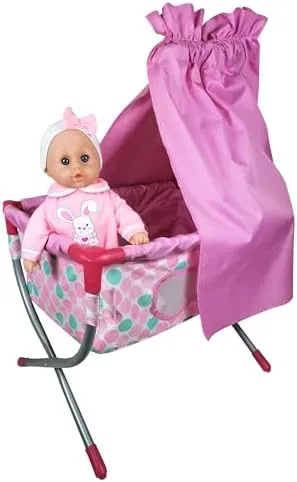 Lissi Talking Baby Doll with Crib