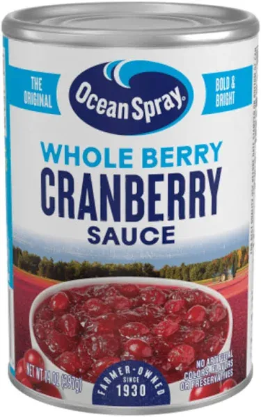 Ocean Spray Whole Berry Cranberry Sauce