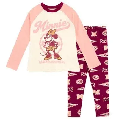 Disney Minnie Mouse T-Shirt and Leggings Outfit Set