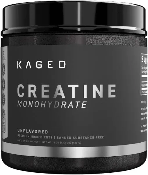 Kaged Creatine Monohydrate - Unflavored / 500 Grams