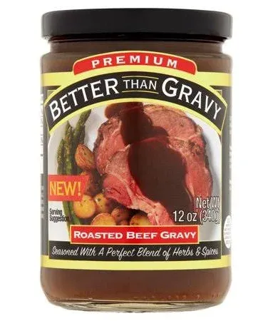 Better Than Gravy 12 oz Roasted Beef Gravy