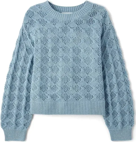 The Children's Place Girls' Stitched Cotton Sweater