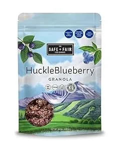 Safe + Fair HuckleBlueberry Granola