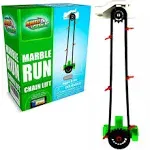 Marble Genius Automatic Chain Lift - The Perfect Marble Run Accessory Add-On Set for Creating Exciting Mazes, Tracks, and Races