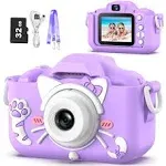 Toys Gifts for Boys Girls, Selfie HD Digital Video Shockproof Camcorder, Chri...