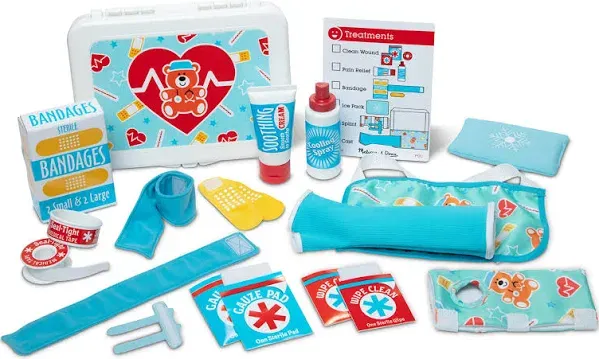 Melissa & Doug Get Well First Aid Kit Play Set