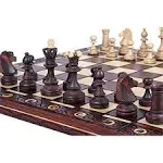 Chess and Games Shop Muba Beautiful Handcrafted Wooden Chess Set