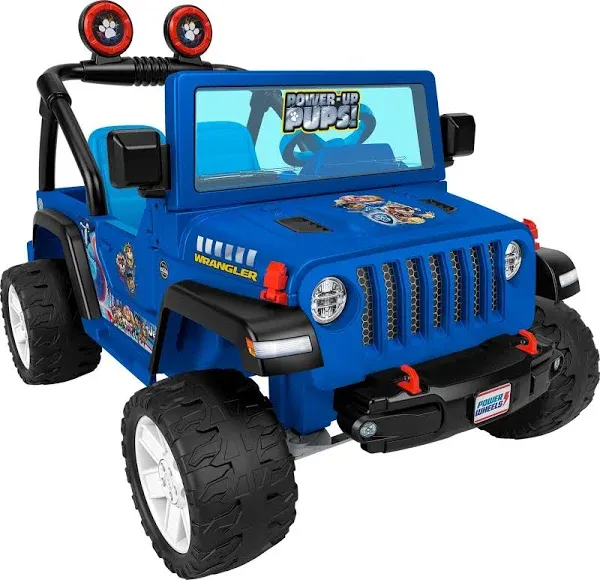 Fisher Price Paw Patrol Mighty Movie Jeep Wrangler Ride-On Vehicle