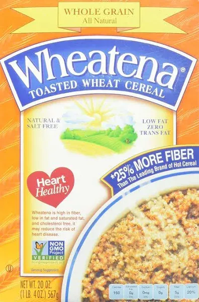 Wheatena Toasted Wheat Cereal - 20 oz box