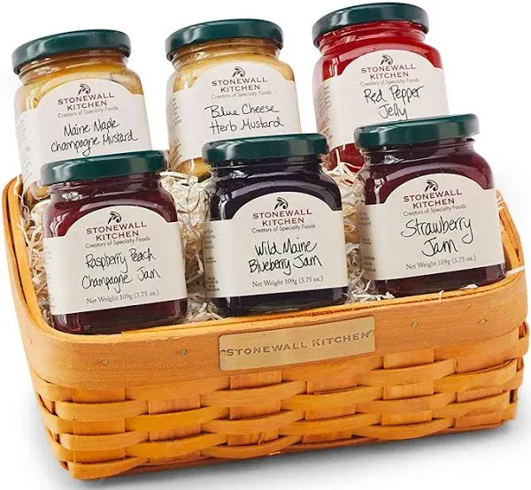 Stonewall Kitchen Stonewall Sampler Gift Basket (6 Piece)