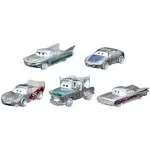 Disney 100 Celebration McQueen, Mater, Sally, Flo &amp; Ramone Diecast 5-pack New