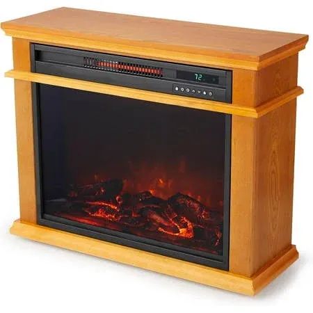 1500 Watt Portable Electric Infrared Quartz Fireplace Heater