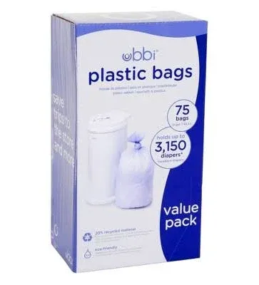 UBBI Plastic Diaper Pail Bags