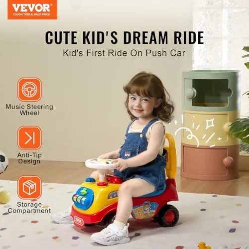 VEVOR Ride On Push Car for Toddlers