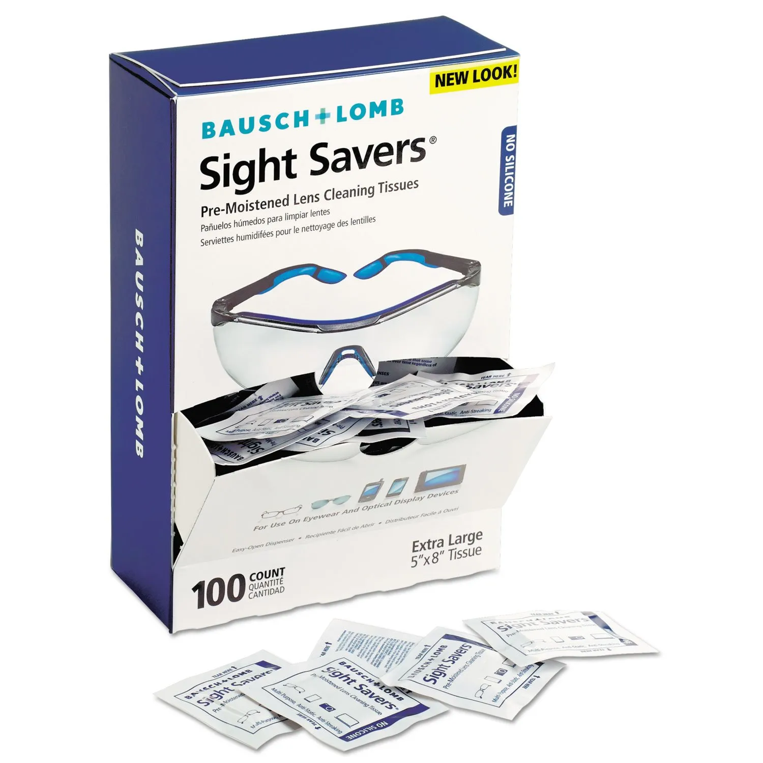 Bausch & Lomb Sight Savers Premoistened Lens Cleaning Tissues