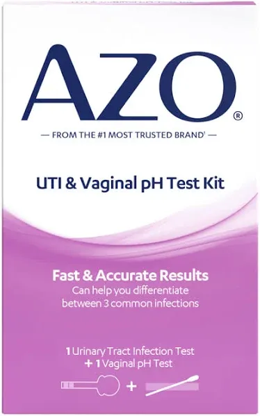 AZO UTI & Vaginal pH Test Kit