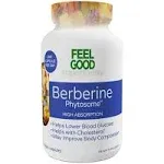 Feel Good Berberine Phytosome High Absorption 120 Capsules EXP 01/2027