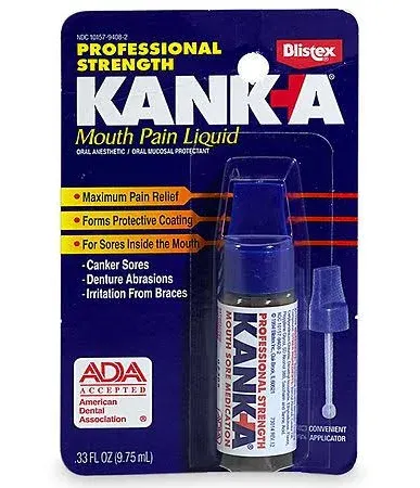 Kank-A Mouth Pain Liquid Professional Strength