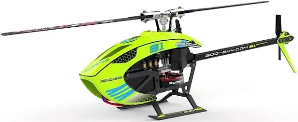 GOOSKY (BNF) Legend S1 Dual Brushless High-Performance Aerobatic Helicopter S-FHSS/DSMX (Green)