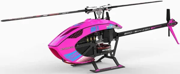 GooSky S1 RTF Micro Electric Helicopter (Pink) [GSK-BAF030007]