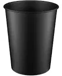 Monarch Metal Wastebasket Trash Can, Bathroom Decor, Black