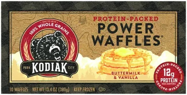 Kodiak Power Waffles Buttermilk & Vanilla