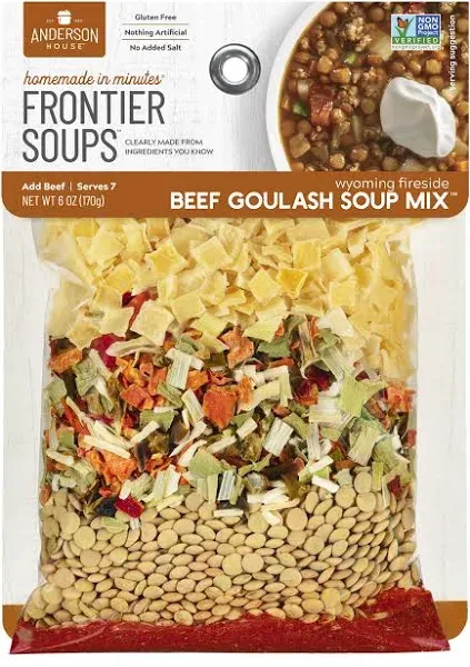 Frontier Soups Wyoming Fireside Beef Goulash Mix