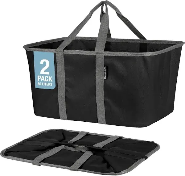 CleverMade Collapsible Laundry Tote 2PK