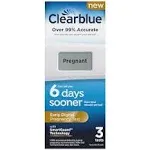 Clearblue Early Digital Pregnancy Test 3 Tests