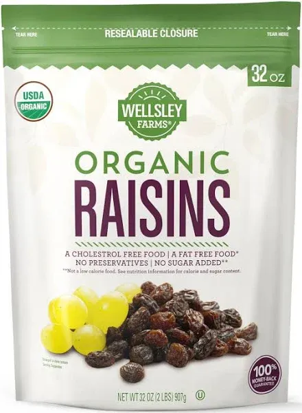 Wellsley Farms Organic Raisins