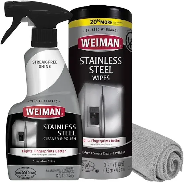 Weiman Products Stainless Steel Wipes 30 Count (Pack of 1)