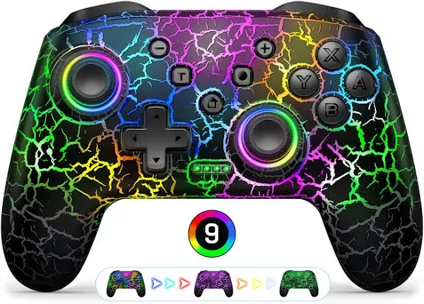 Gammeefy Wireless Switch Pro Controller