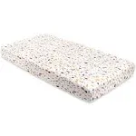 Crib Sheet in GOTS Certified Organic Muslin Cotton | Terrazzo