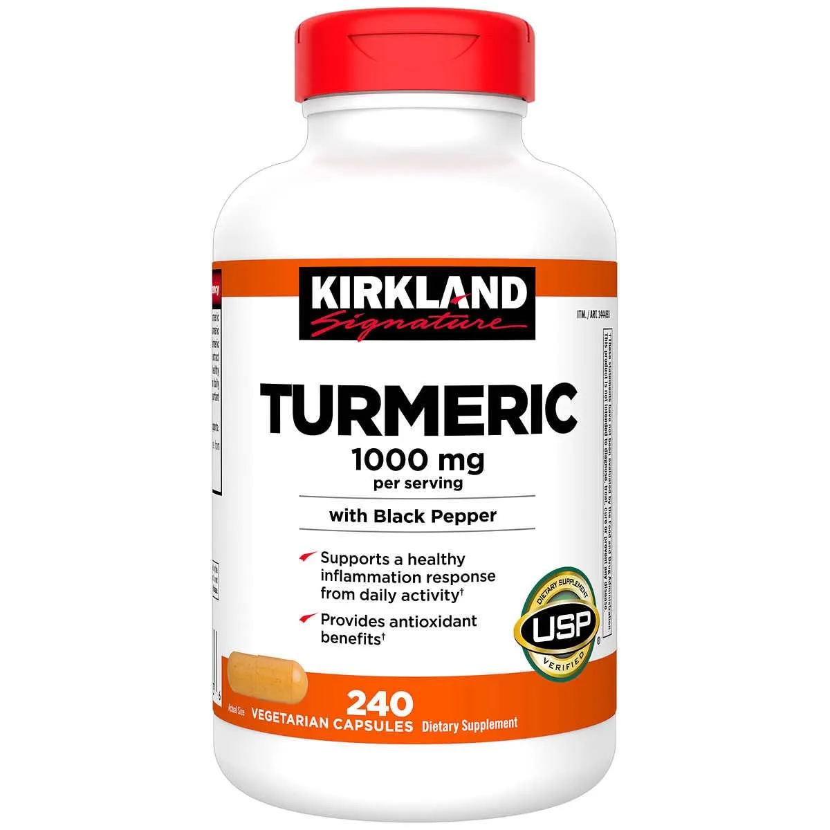 Kirkland Signature Turmeric 1000 mg 240 Capsules