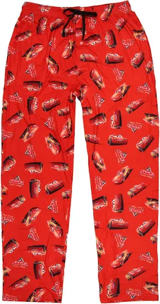 Disney Cars Lightning McQueen AOP Lounge Sleep Pajama Pants