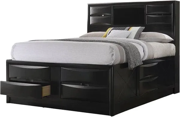 Coaster Briana Black King Storage Bed