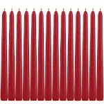 Helly 14 Pack Tall Red Taper Candles