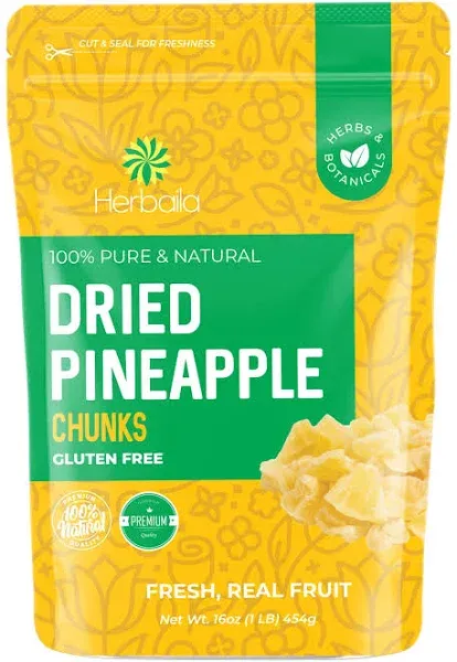 Dried Pineapple Chunks