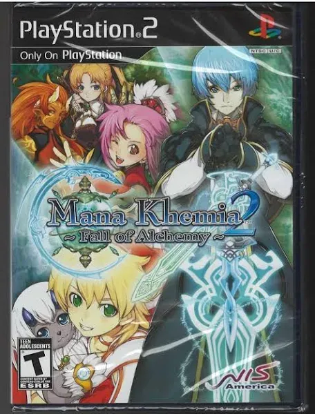 Mana Khemia 2: Fall of Alchemy / Game (Sony Playstation 2)