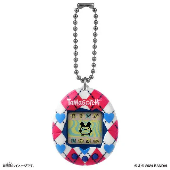 Original Tamagotchi Argyle Heart (GEN2)