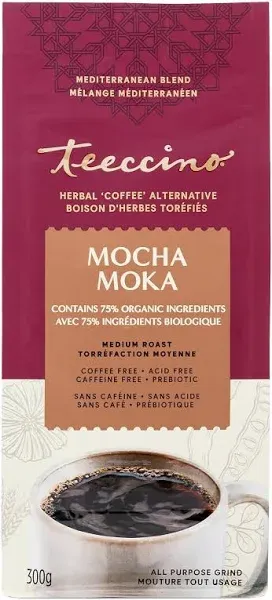 Teeccino Chicory Herbal Coffee Mocha