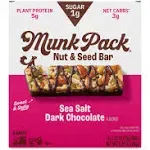 Munk Pack Bar Seasalt Dark Chocolate (4 x 8.75 oz)