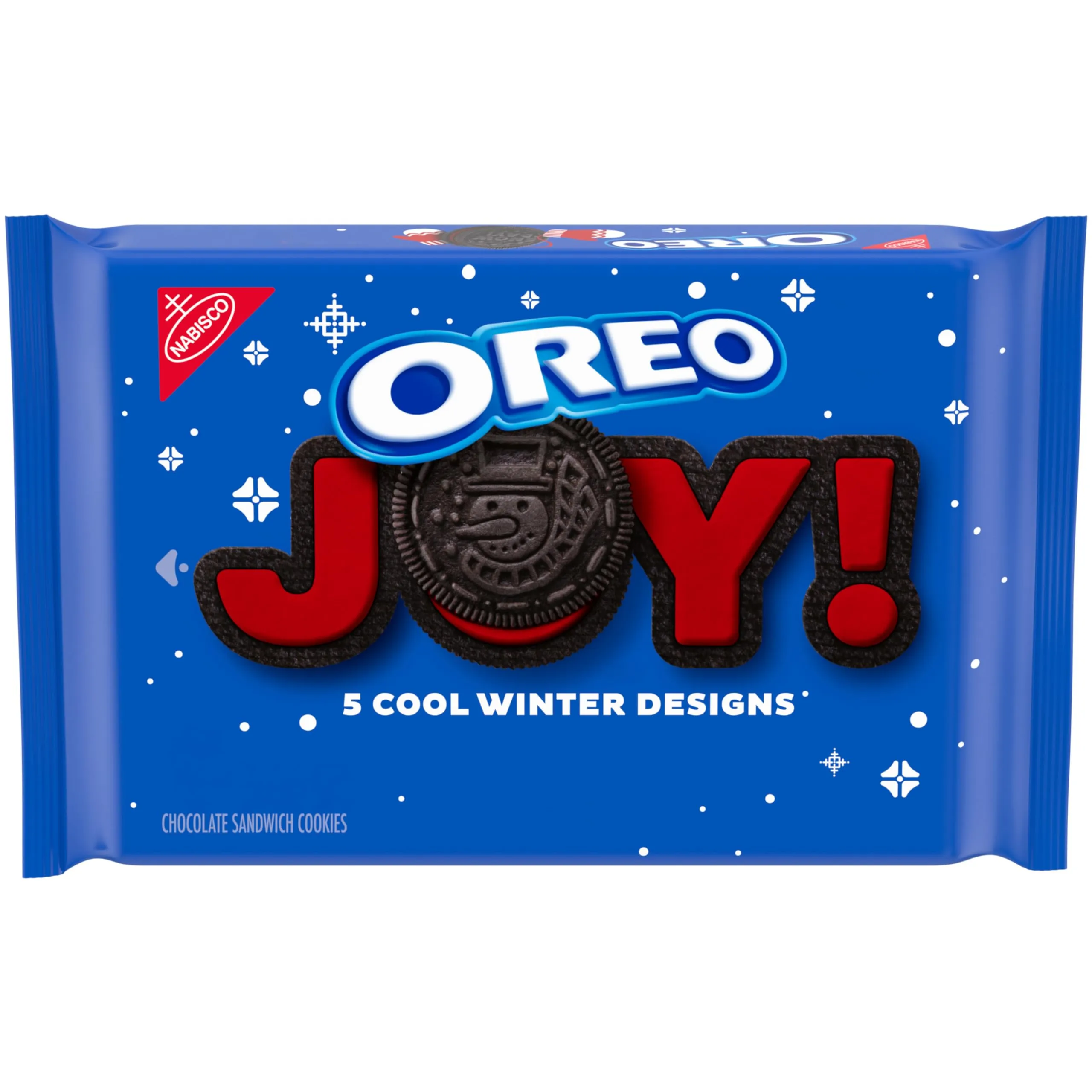 OREO Red Creme Chocolate Sandwich Cookies, Holiday Cookies, 3 Packs