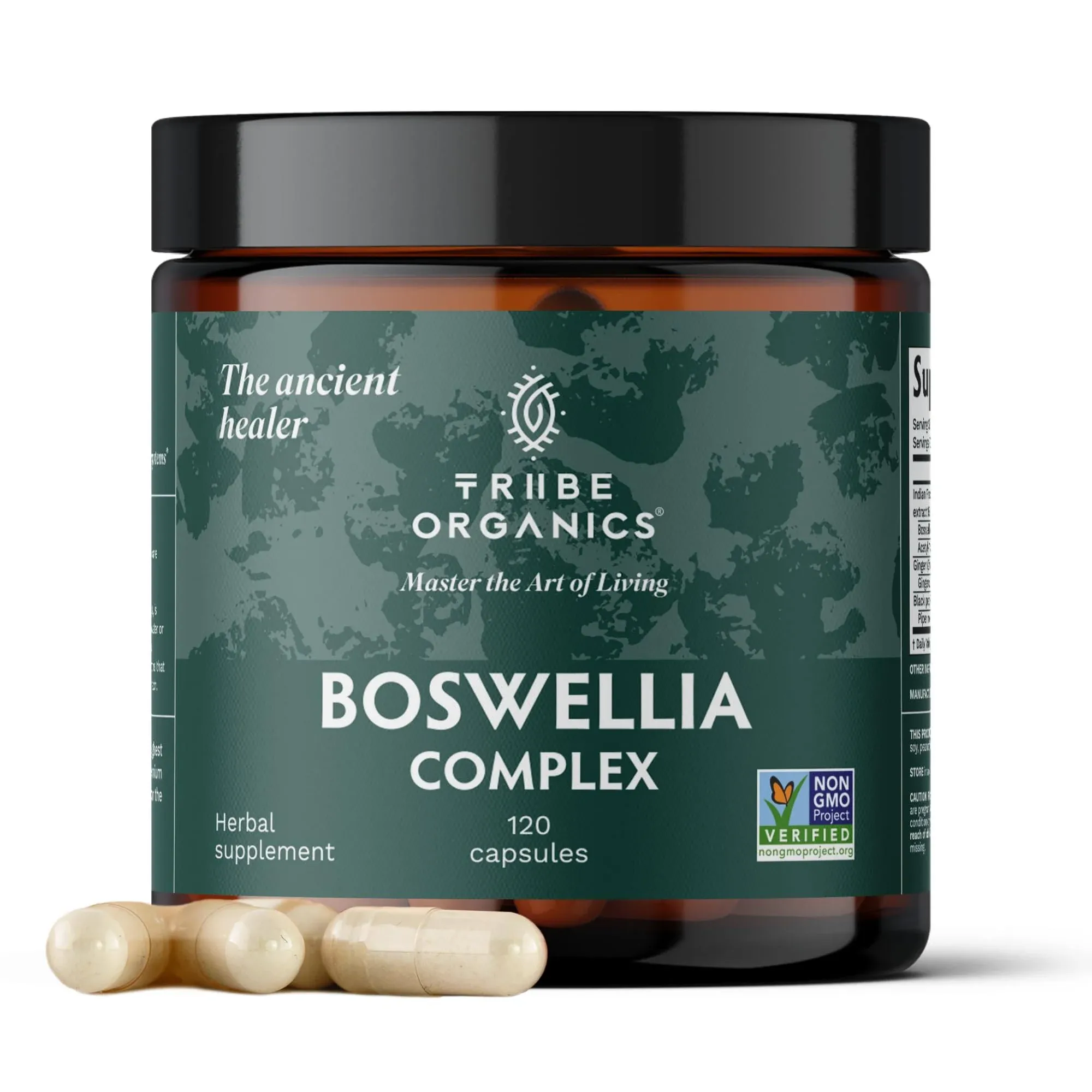 Tribe Organics Boswellia Serrata Complex Supplement For Joint Support, Muscle ...