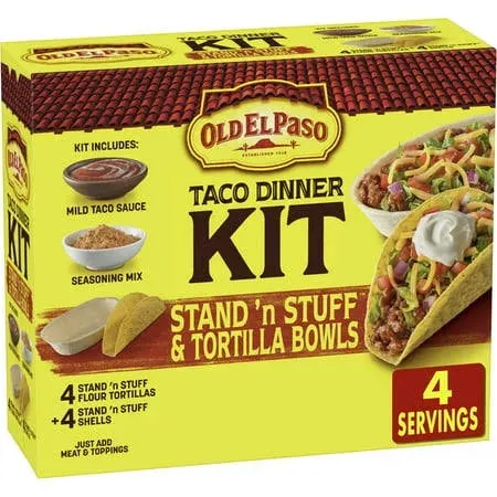 Old El Paso Stand 'N Stuff Taco Dinner Kit