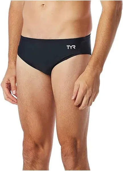 TYR Boy's Durafast Elite Solid Racer Brief - Royal Blue